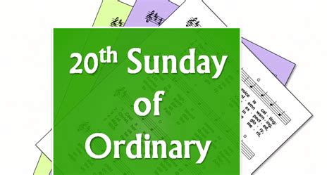 hymns for sunday 20th august 2023